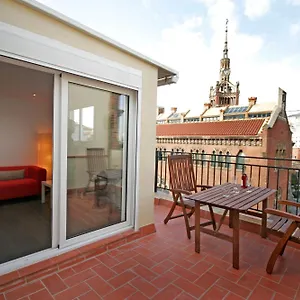 Sant Pau Terraces , Barcelona Spain